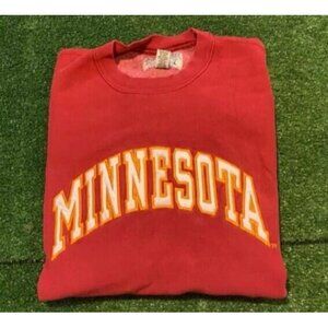 Vintage Minnesota Gophers sweatshirt mens extra large red Y2K 2000s crew neck